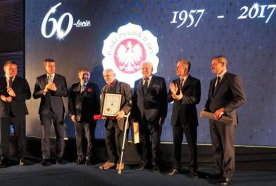 Gala 60 lecia PZJudo na której Ryszard Zieniawa otrzymał nominację na 9 DANa, foto: PZJudo